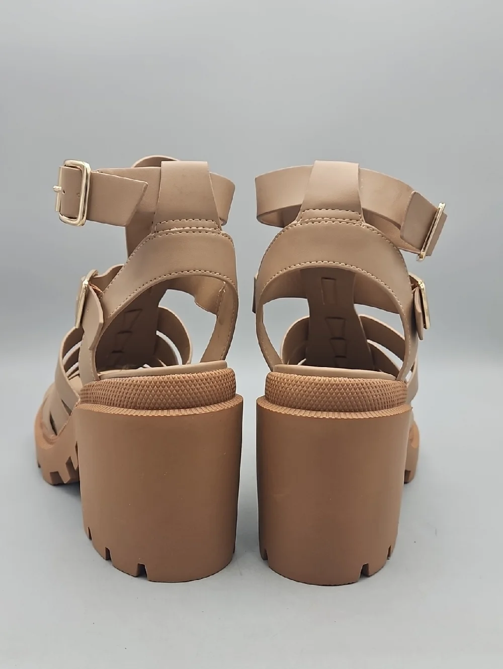 Steve Madden Cosmic tan platform sandals Women 9.5 Wedge